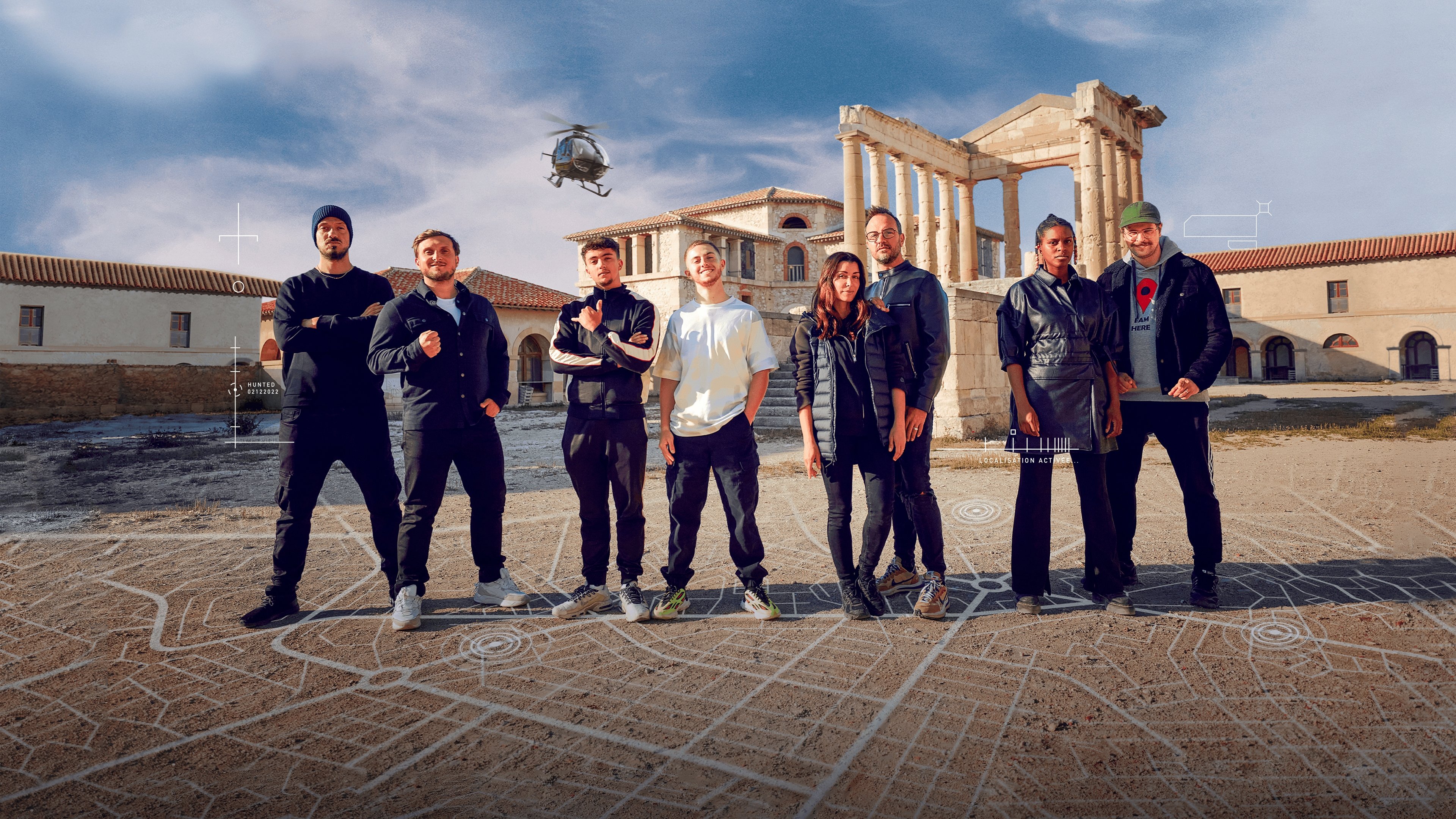 Backdrop for Celebrity Hunted - France - Manhunt