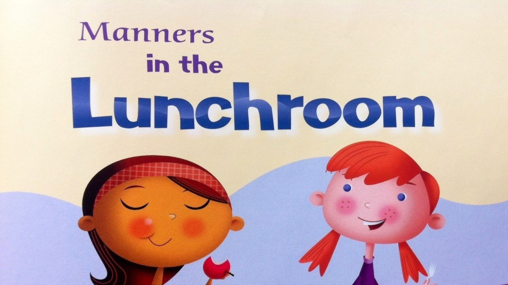 Backdrop for Lunchroom Manners