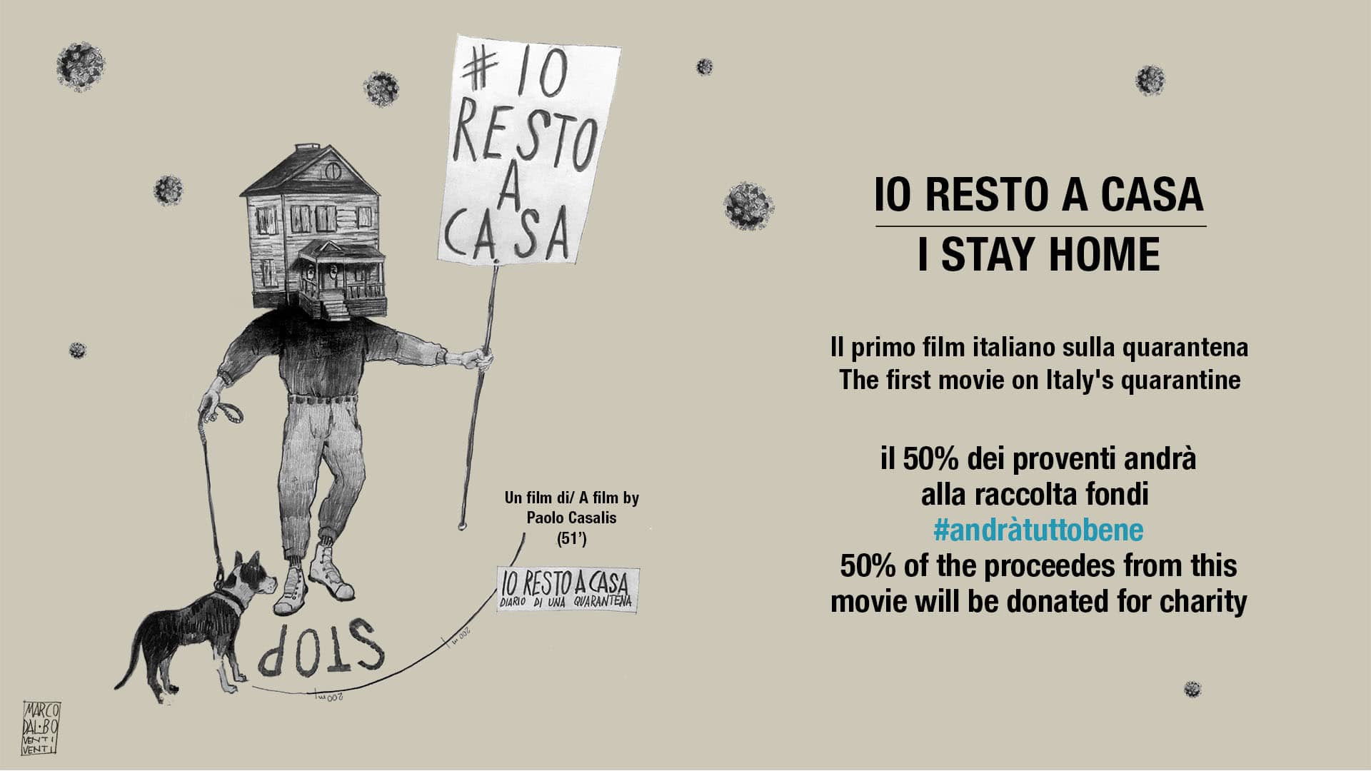 Backdrop for I Stay Home