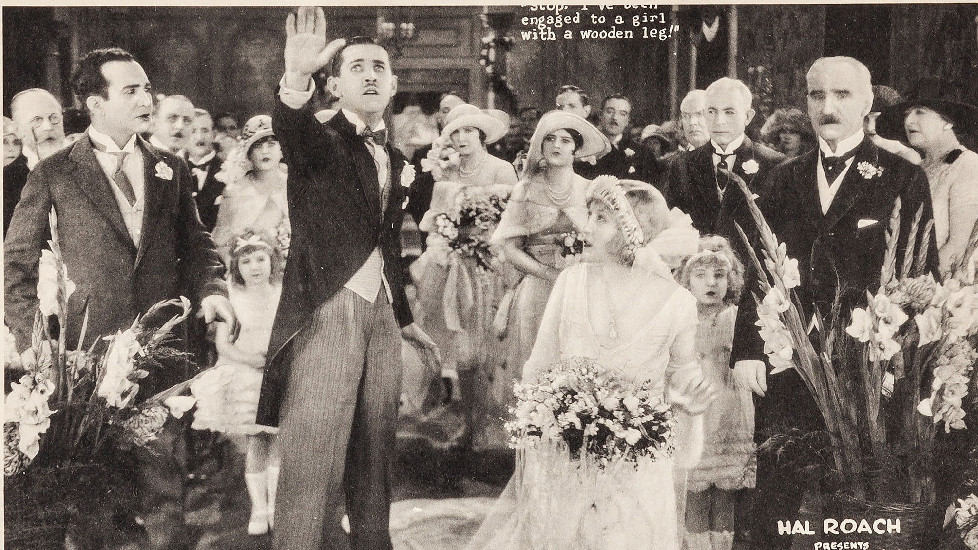 Backdrop for His Wooden Wedding