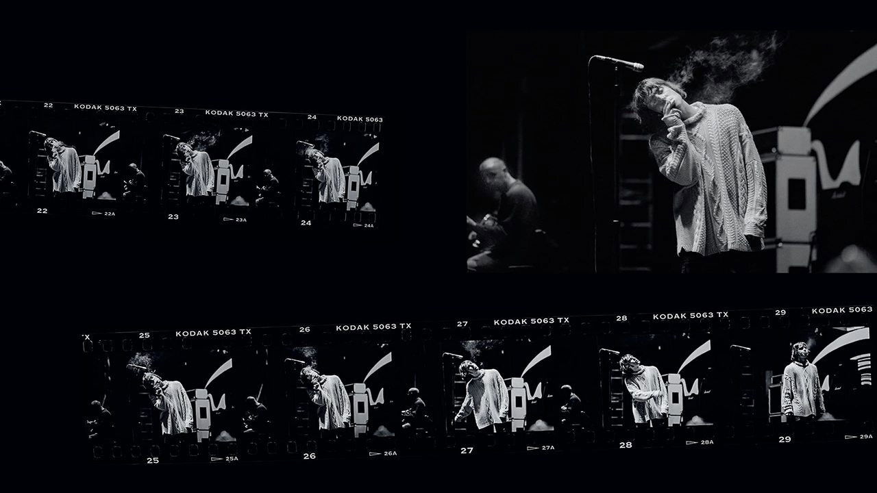 Backdrop for Oasis Knebworth 1996 (Saturday Night)