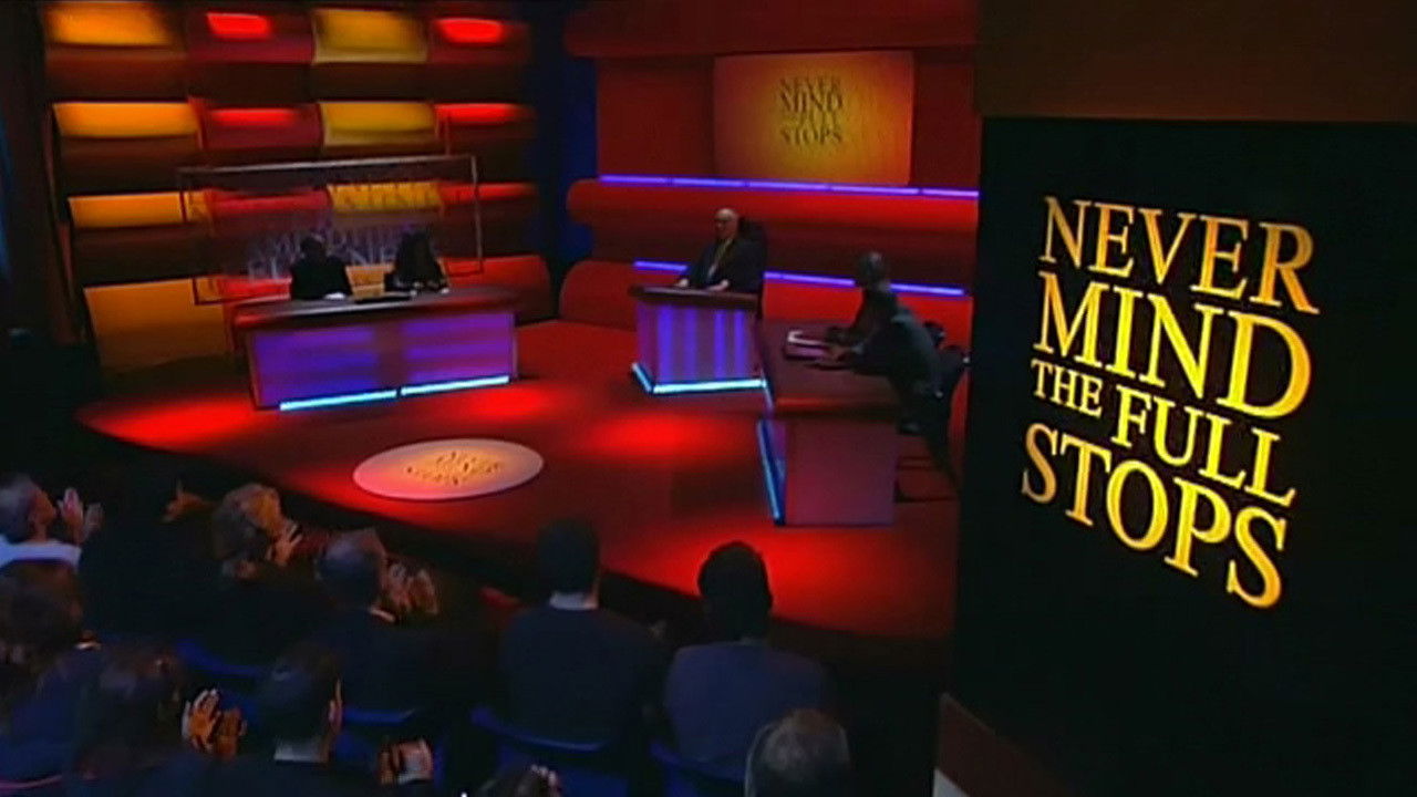 Backdrop for Never Mind the Full Stops