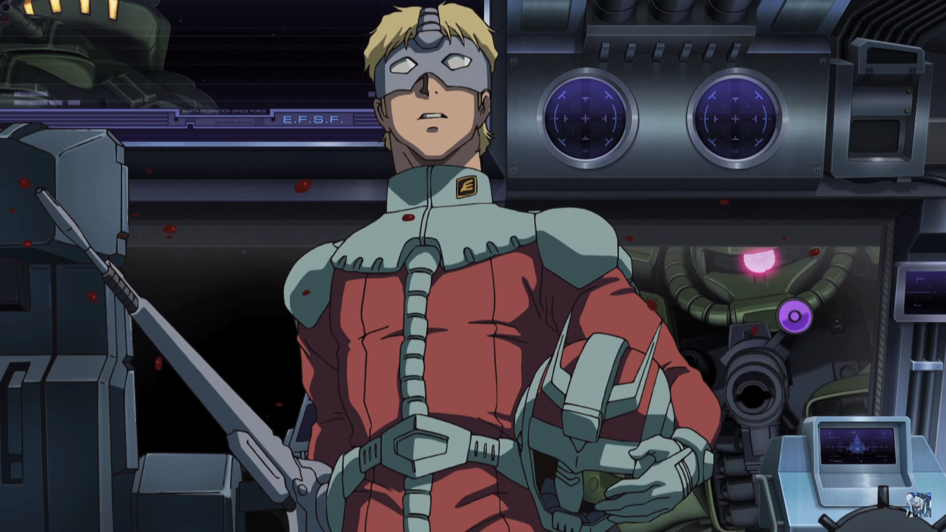 Backdrop for Mobile Suit Gundam: The Origin VI – Rise of the Red Comet