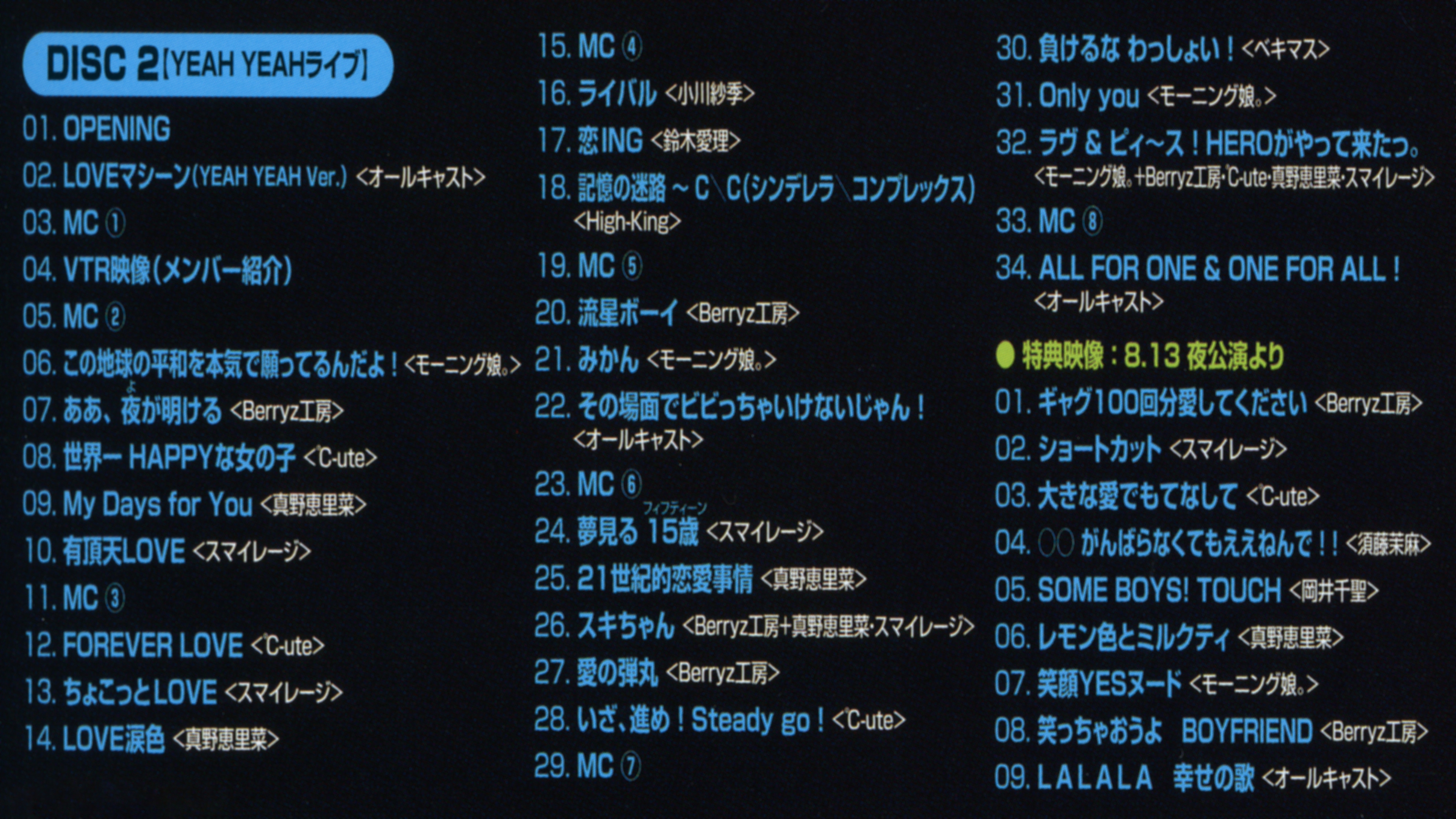 Backdrop for Hello! Project 2011 Summer ~Nippon no Mirai wa YEAH YEAH Live~