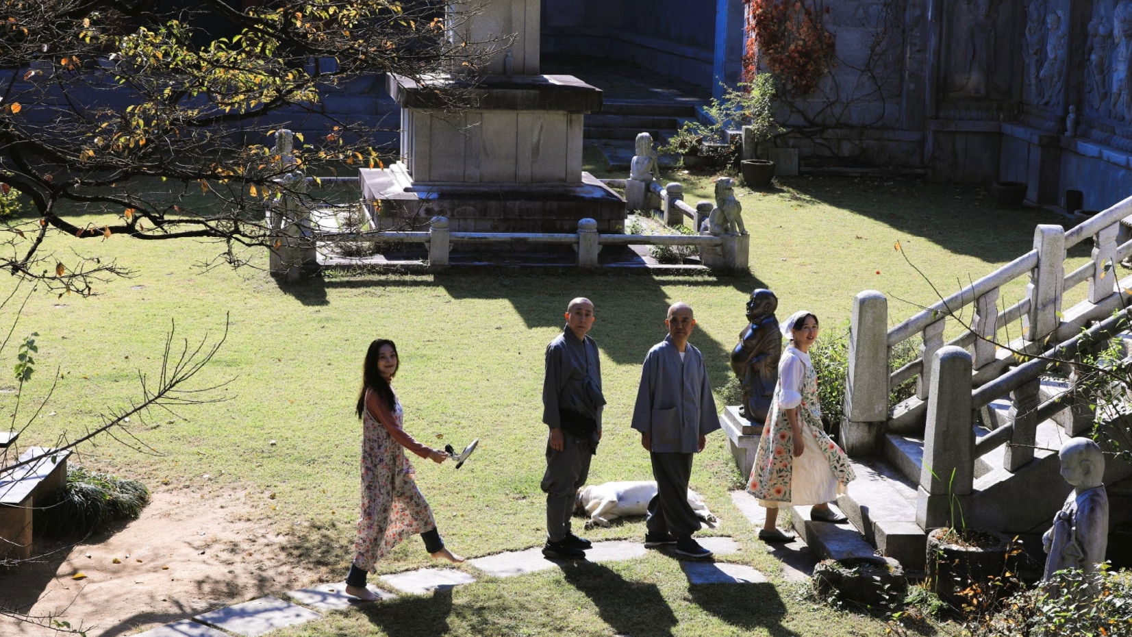 Backdrop for The House Beyond the Stairs