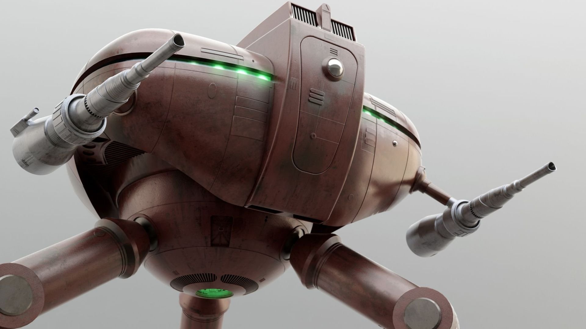 Backdrop for The Tripods