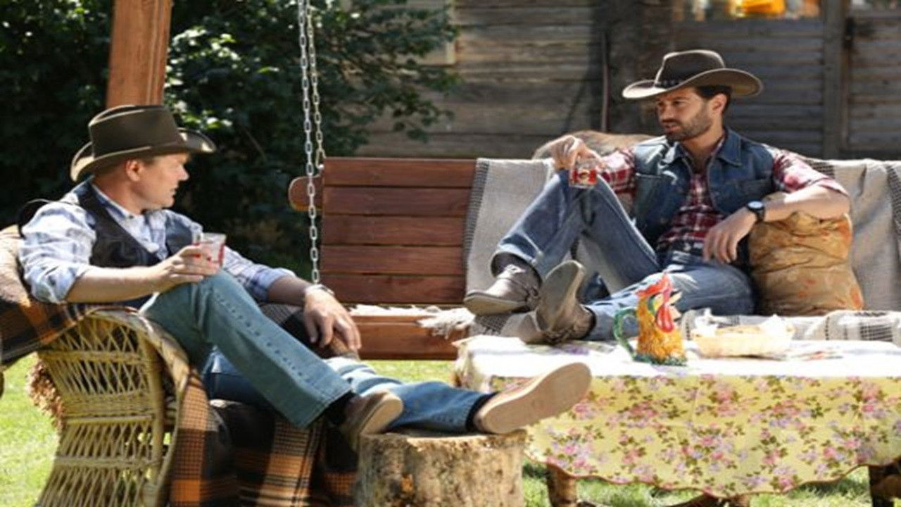 Backdrop for Village Romance