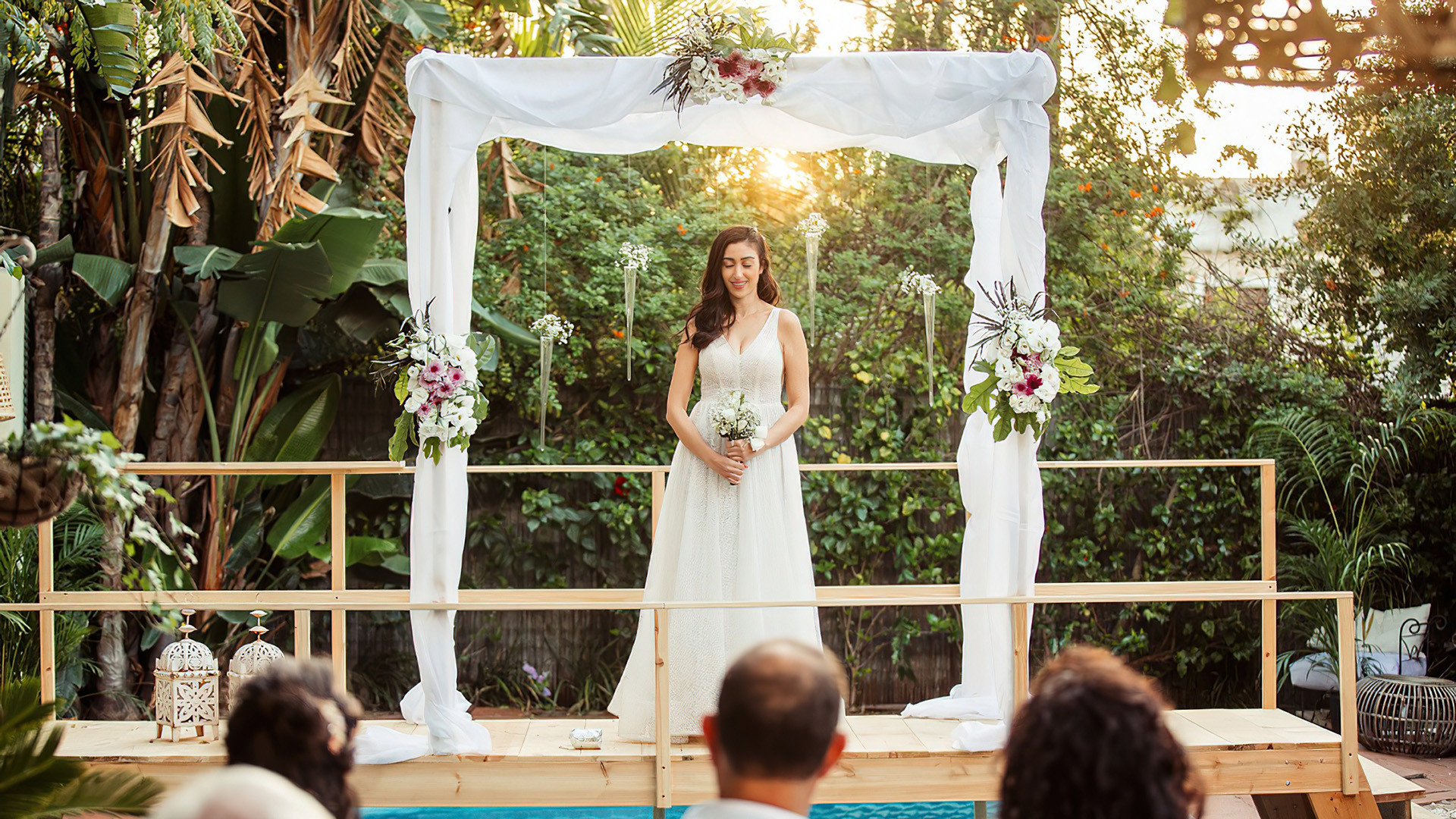 Backdrop for Marrying Myself