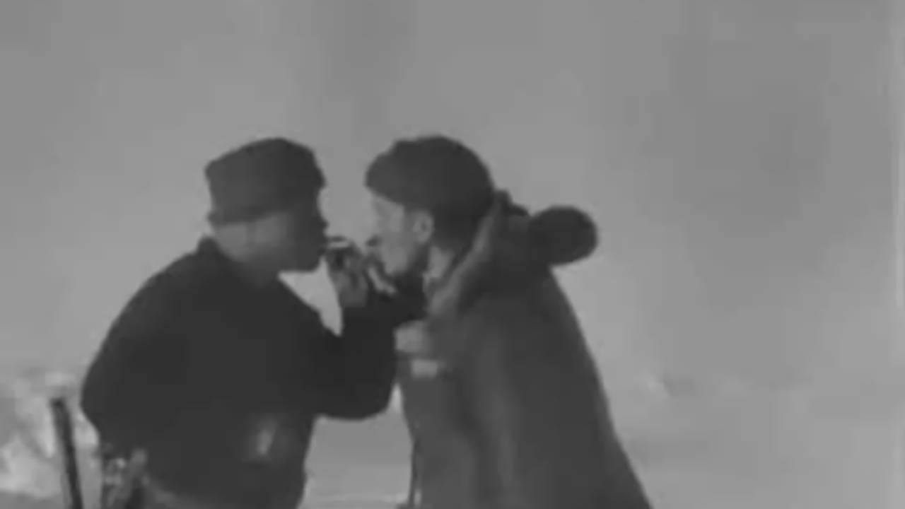 Backdrop for Papanin Squad