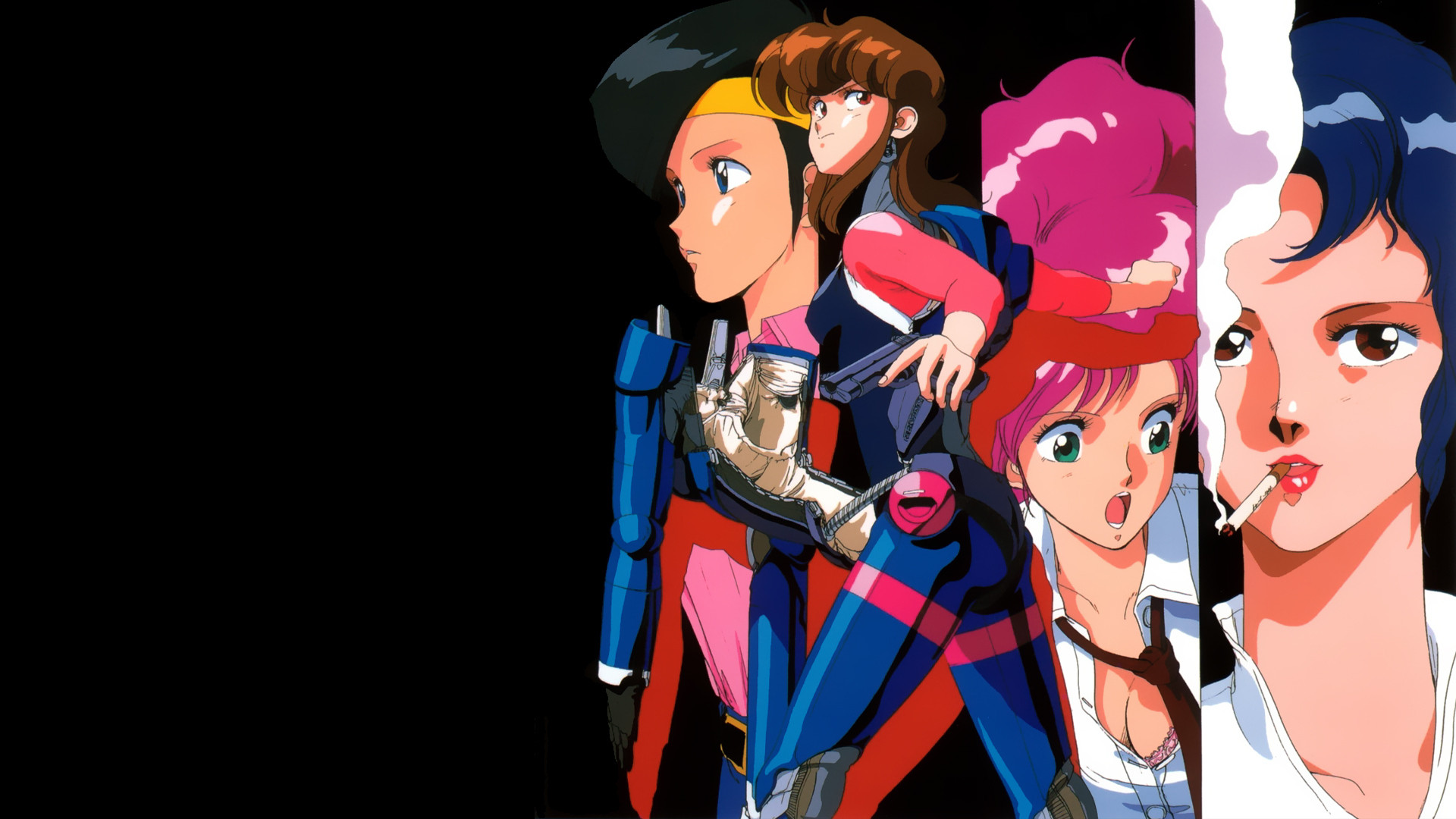 Backdrop for Bubblegum Crisis