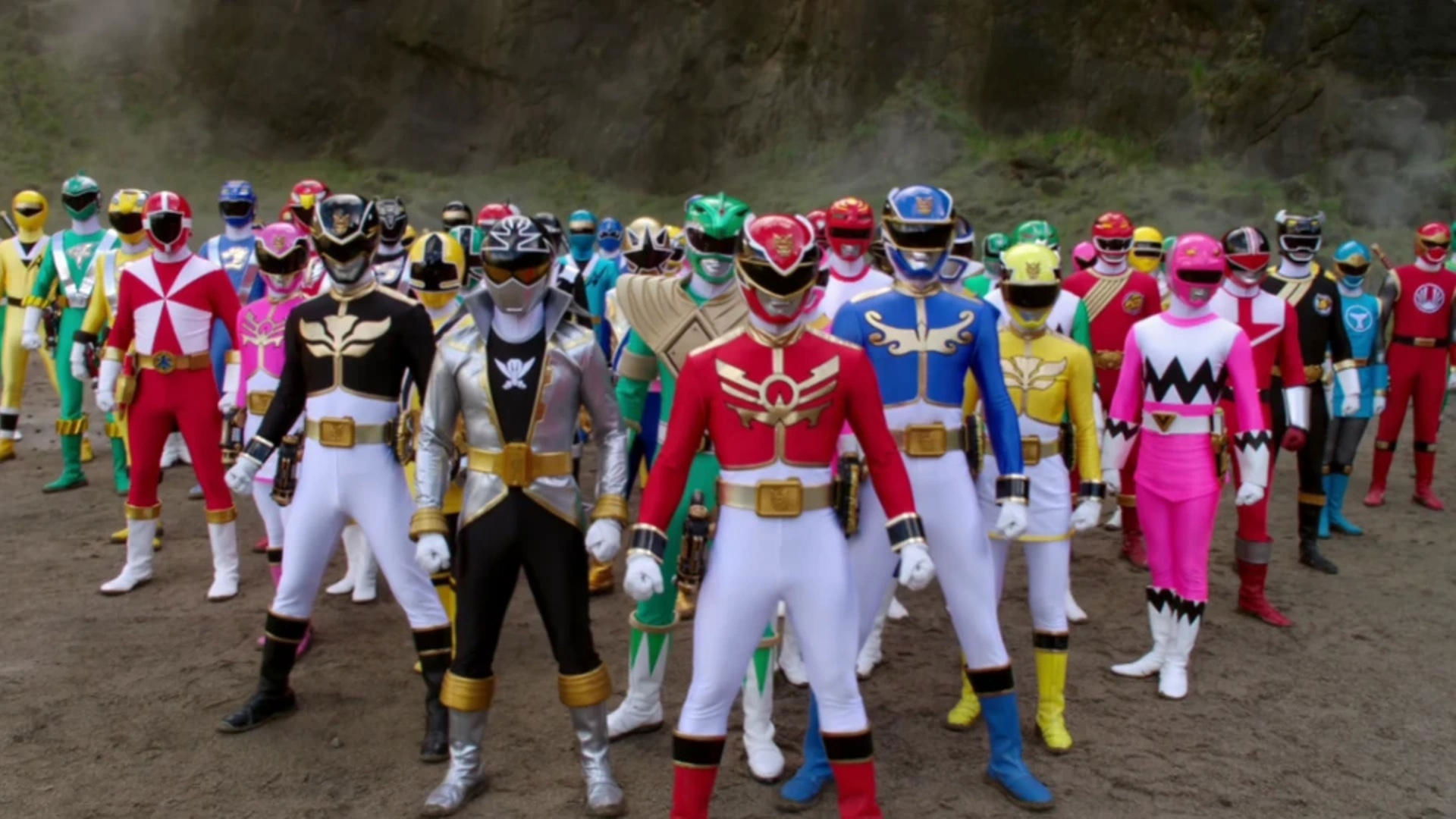 Backdrop for Power Rangers Super Megaforce: The Legendary Battle