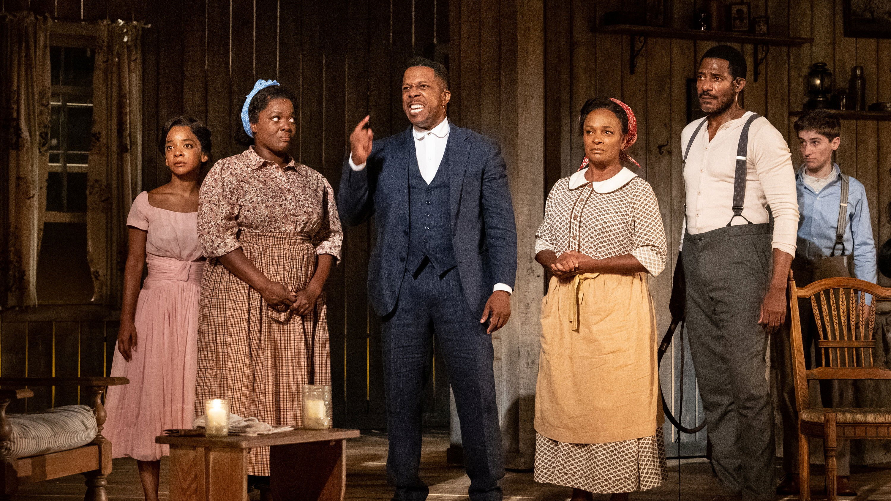 Backdrop for Purlie Victorious: A Non-Confederate Romp Through the Cotton Patch