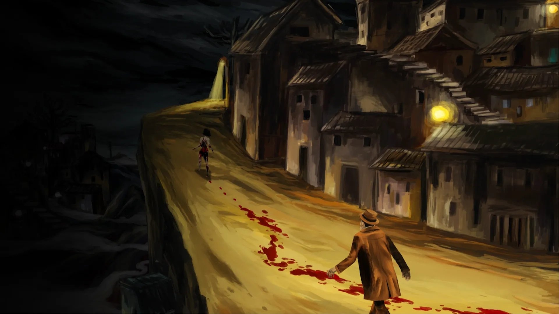 Backdrop for Ghost of the Dark Path