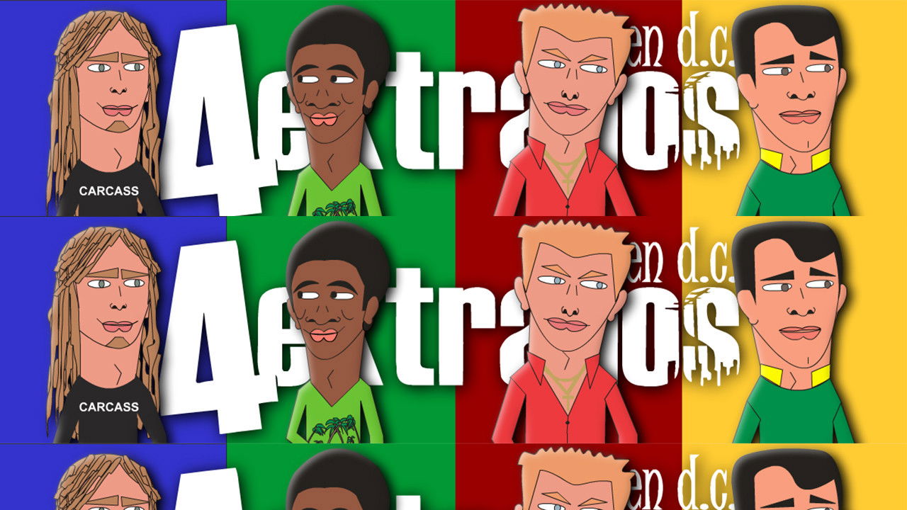 Backdrop for 4 EXTRAÑOS EN DC