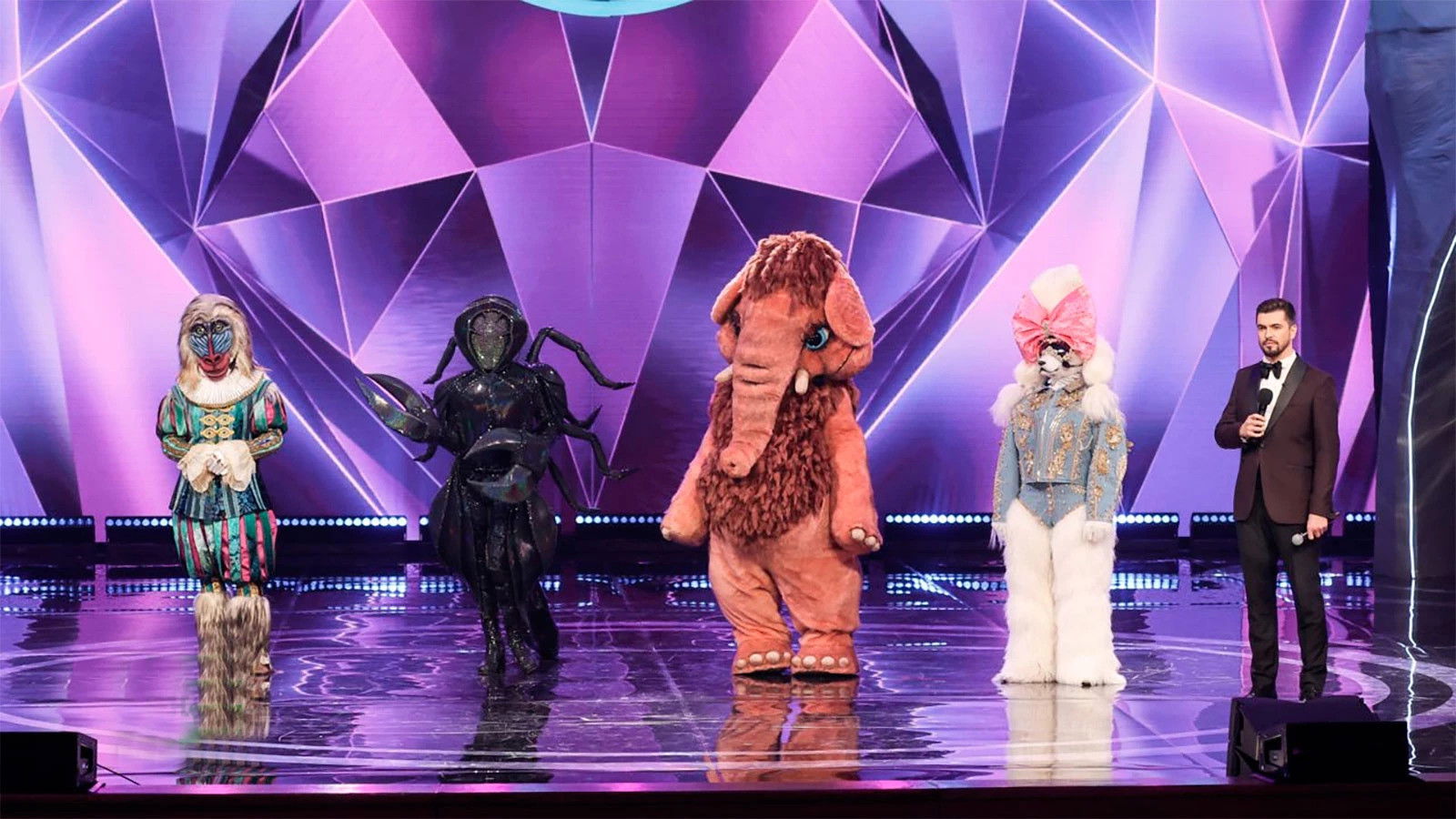 Backdrop for The Masked Singer Russia