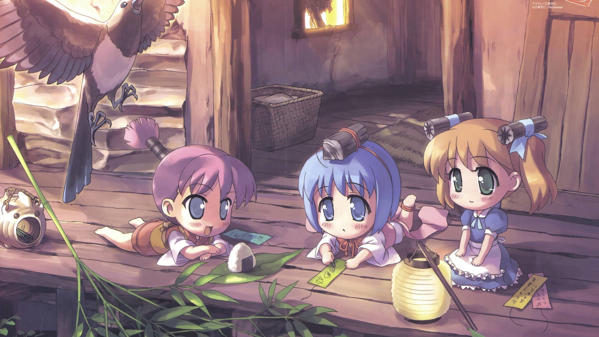 Backdrop for Binchou-tan