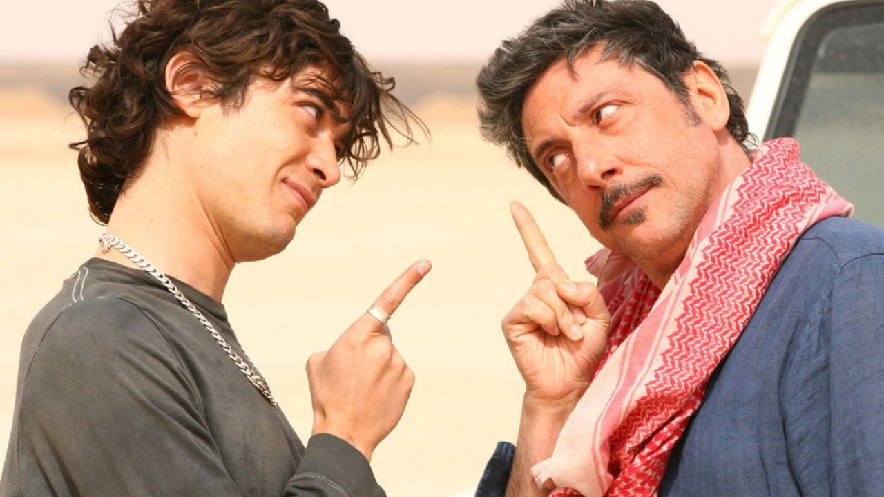 Backdrop for Italians