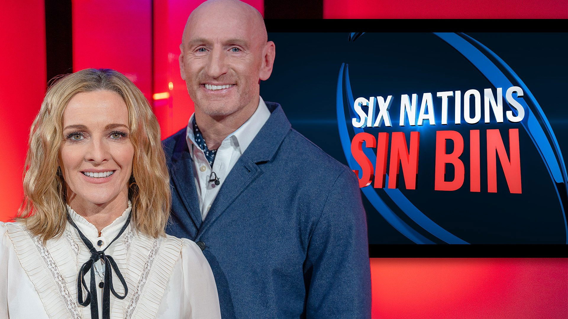 Backdrop for Six Nations Sin Bin