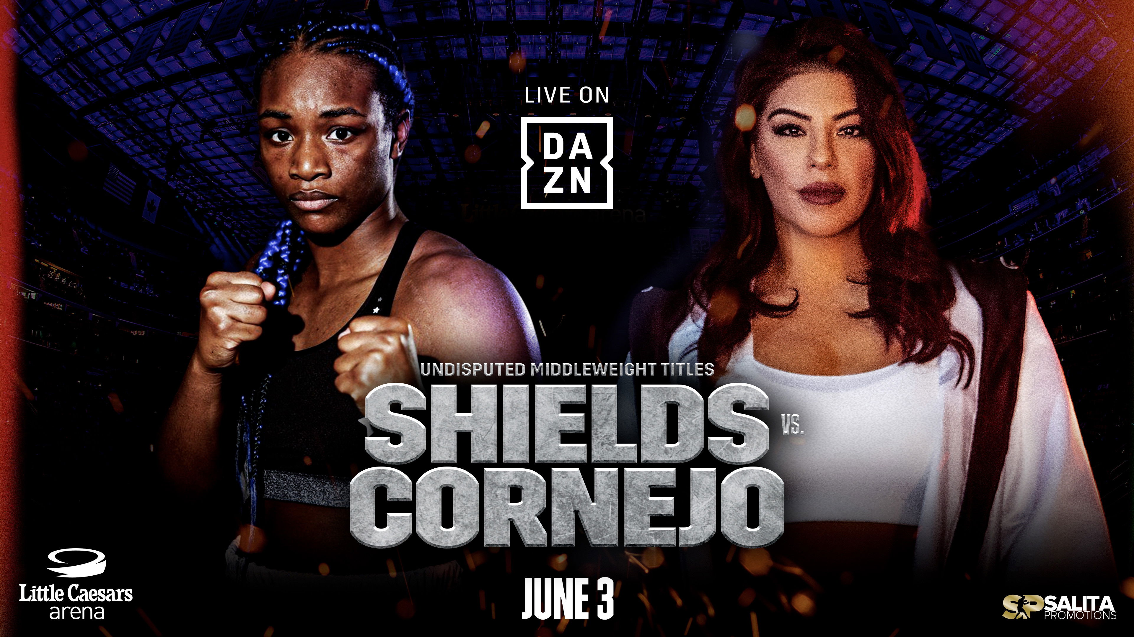 Backdrop for Claressa Shields vs. Maricela Cornejo