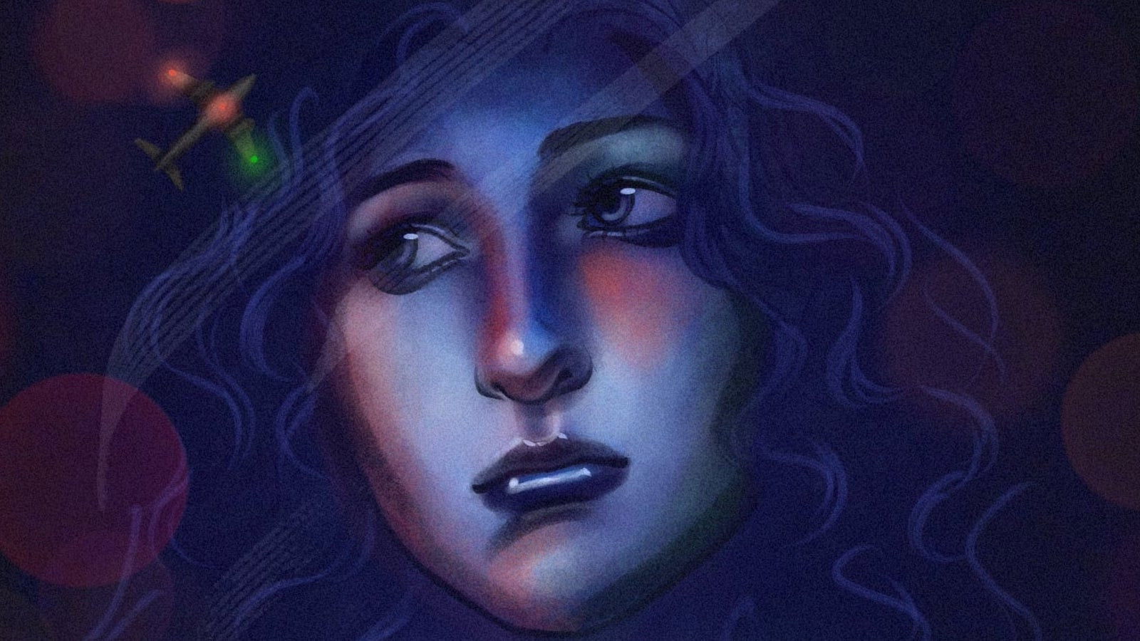 Backdrop for An Arrow Held Back