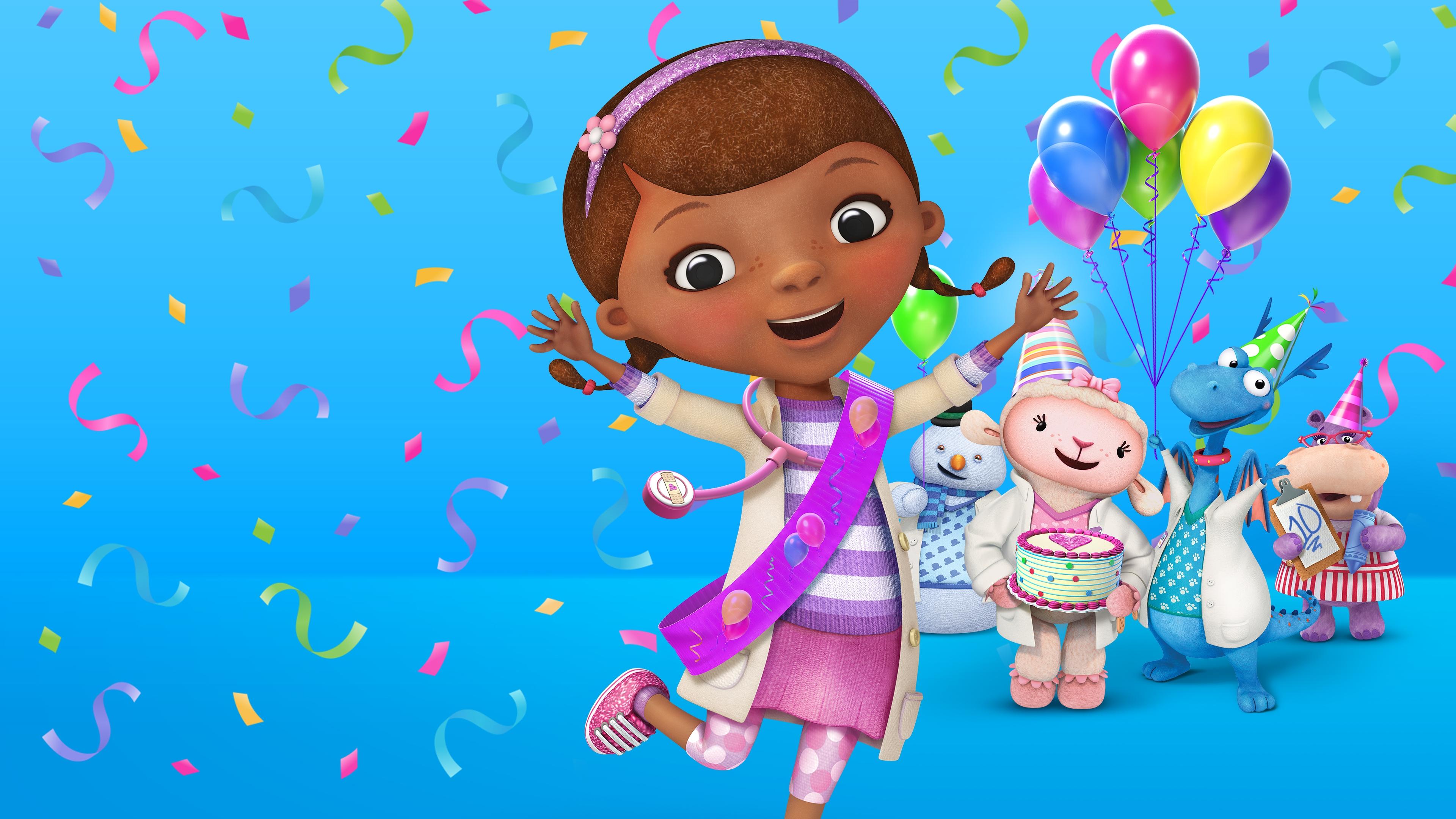 Backdrop for Doc McStuffins: The Doc Is 10!
