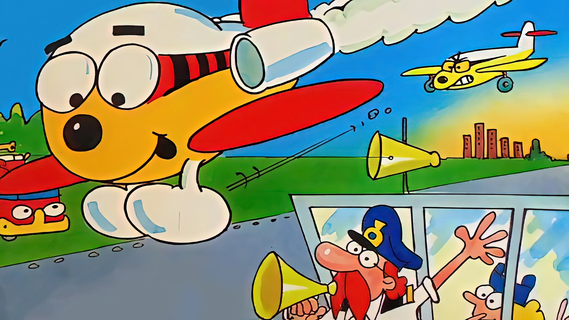 Backdrop for Jimbo and the Jet Set