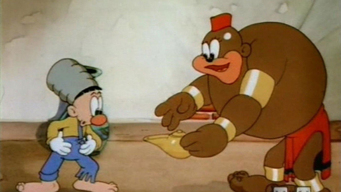 Backdrop for A-Lad-In Bagdad