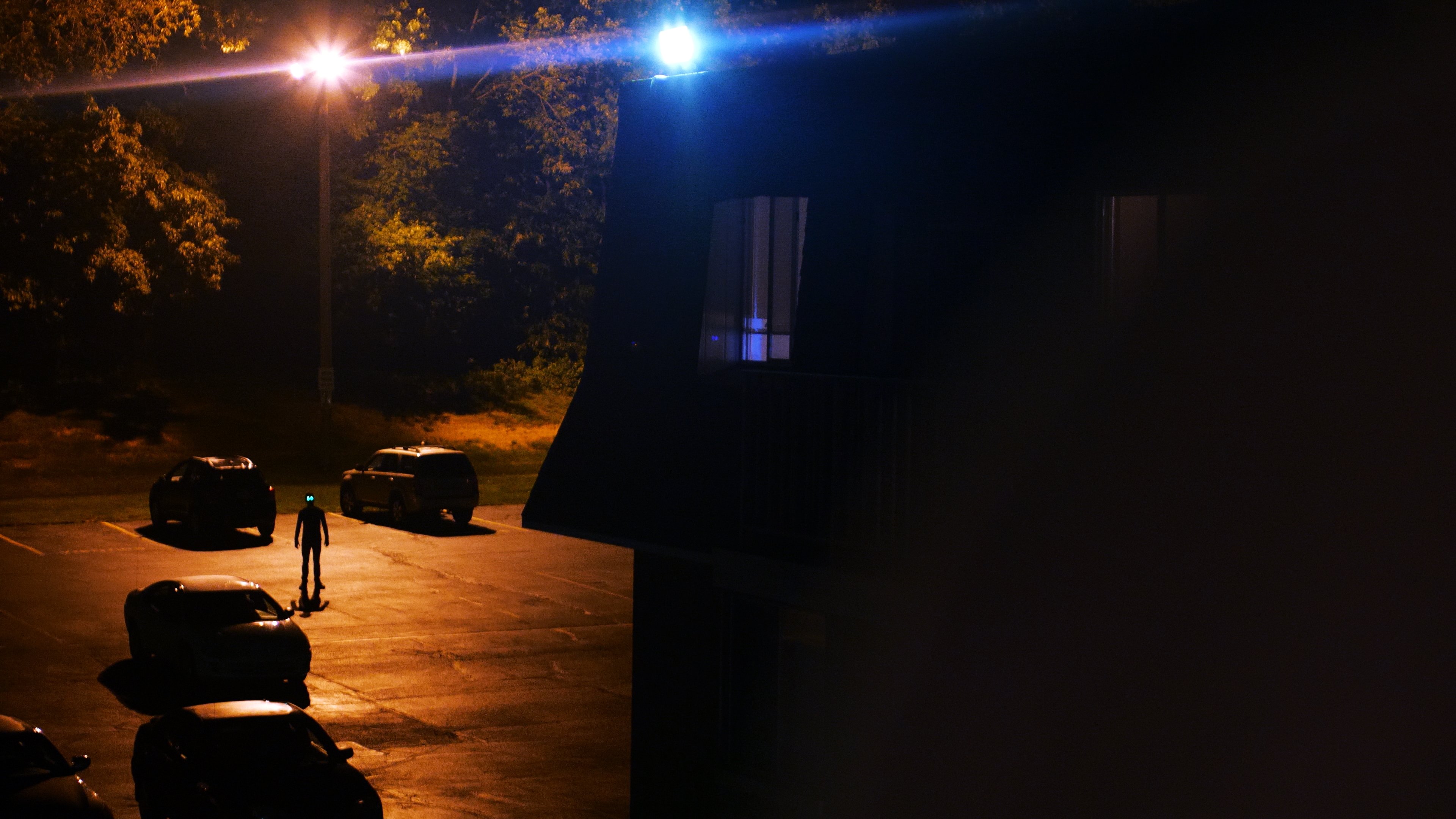 Backdrop for The Things With The Glowing Green Eyes