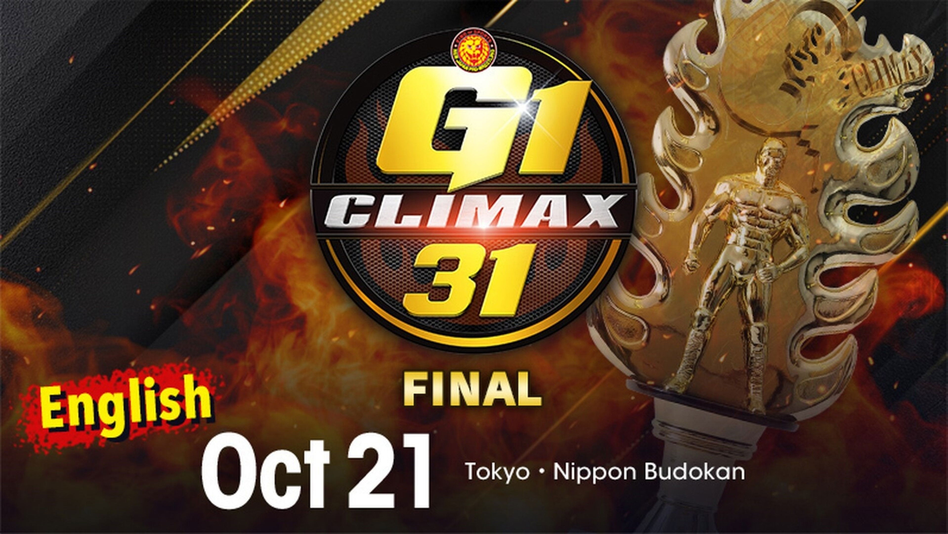 Backdrop for NJPW G1 Climax 31: Day 19 (Final)