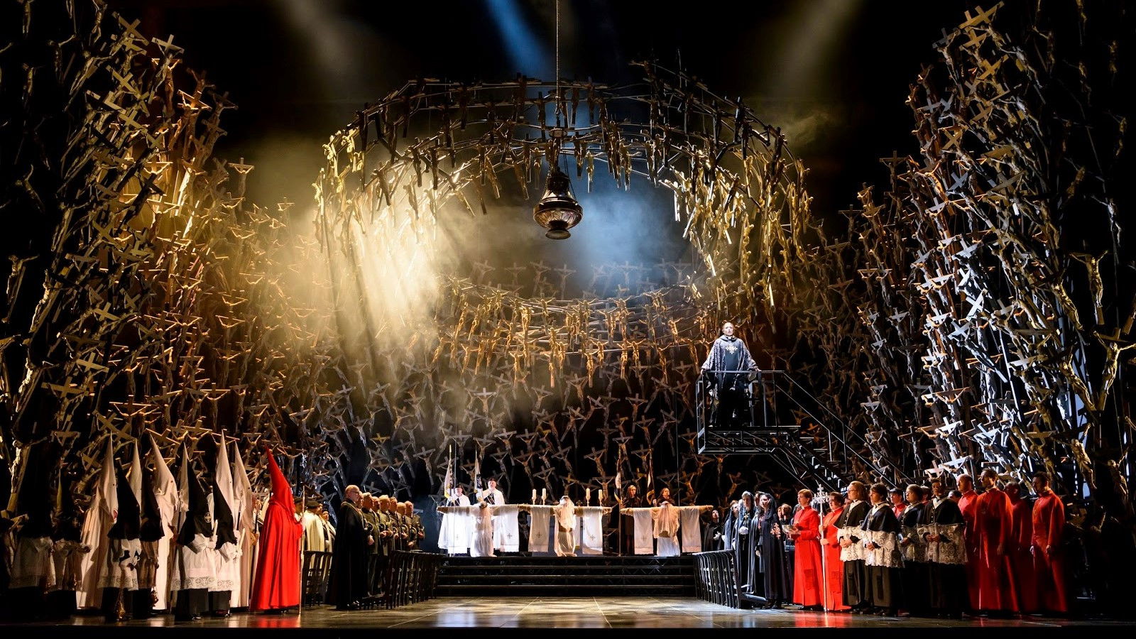 Backdrop for Royal Opera House: Norma
