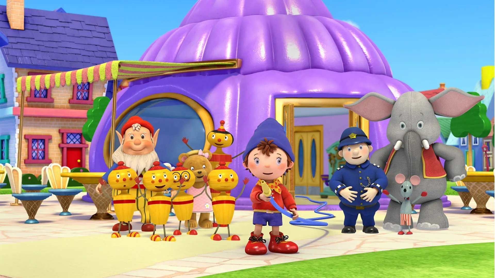 Backdrop for Noddy in Toyland