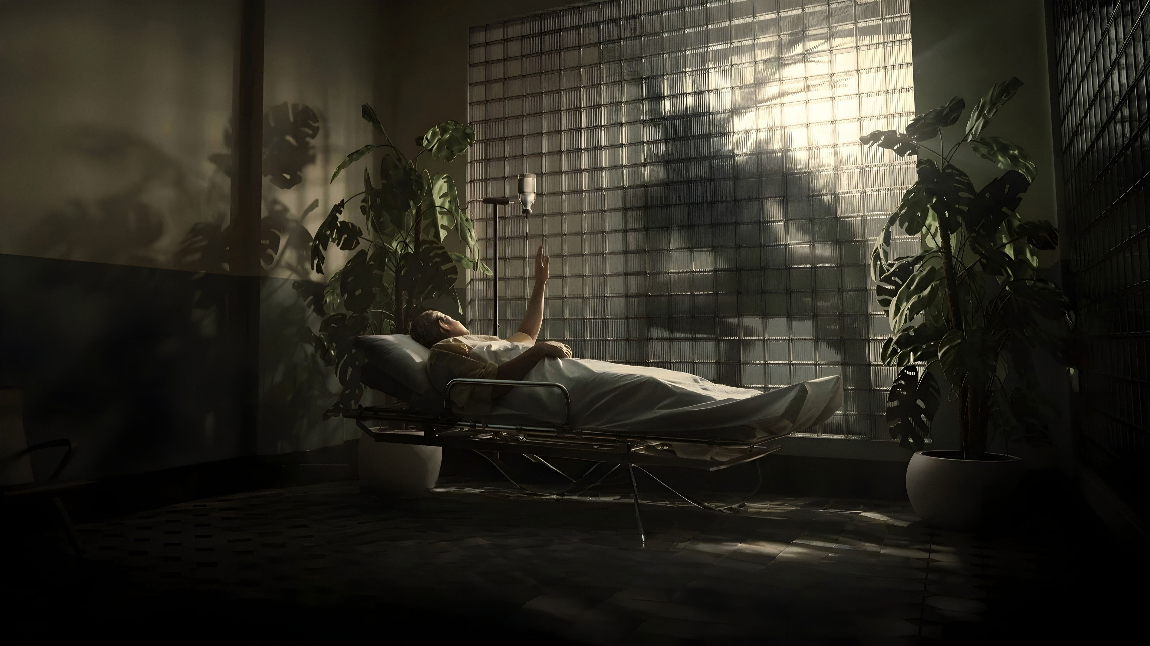 Backdrop for The 13th Clinical Hospital. Beginning