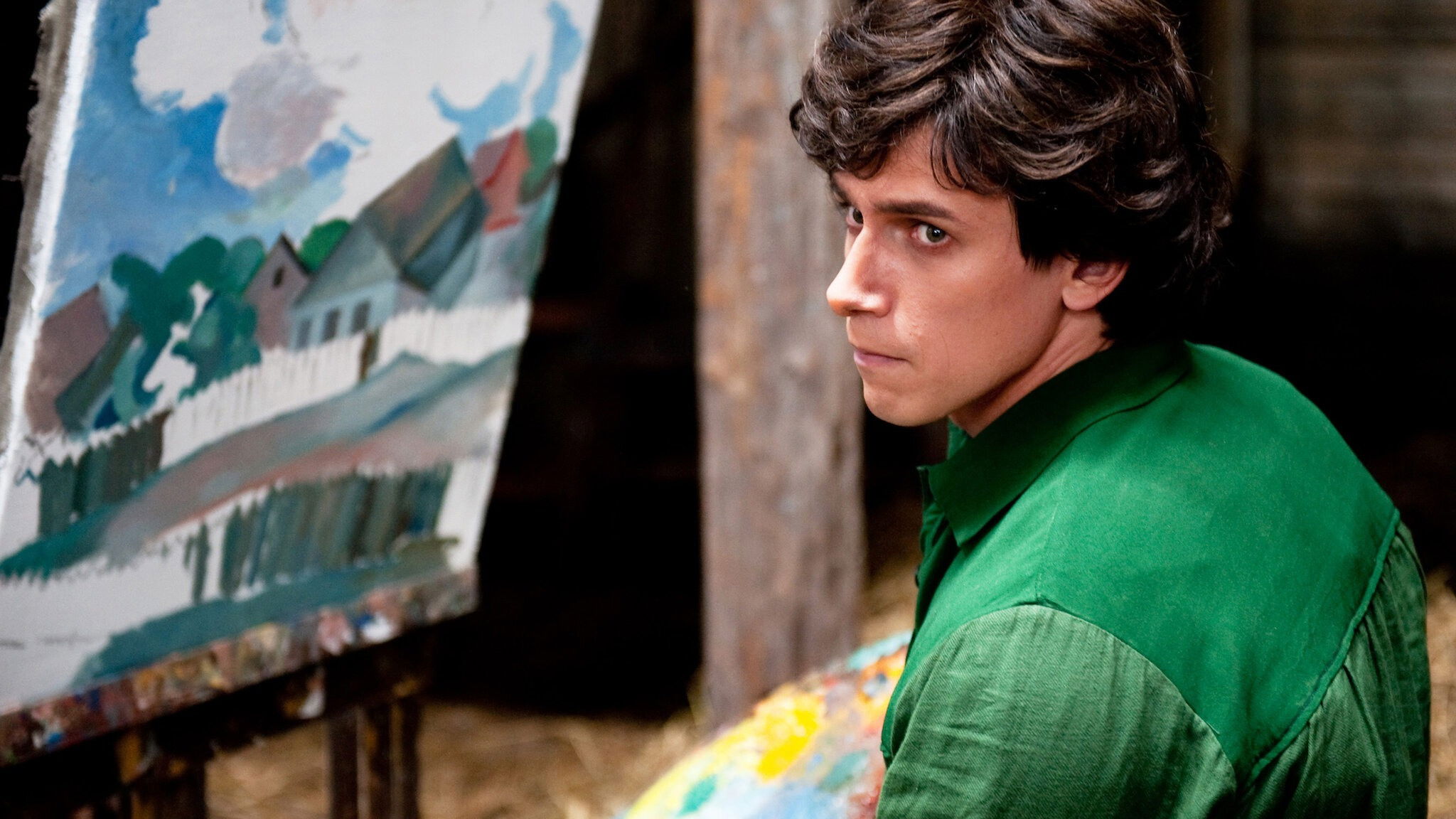 Backdrop for Chagall-Malevich