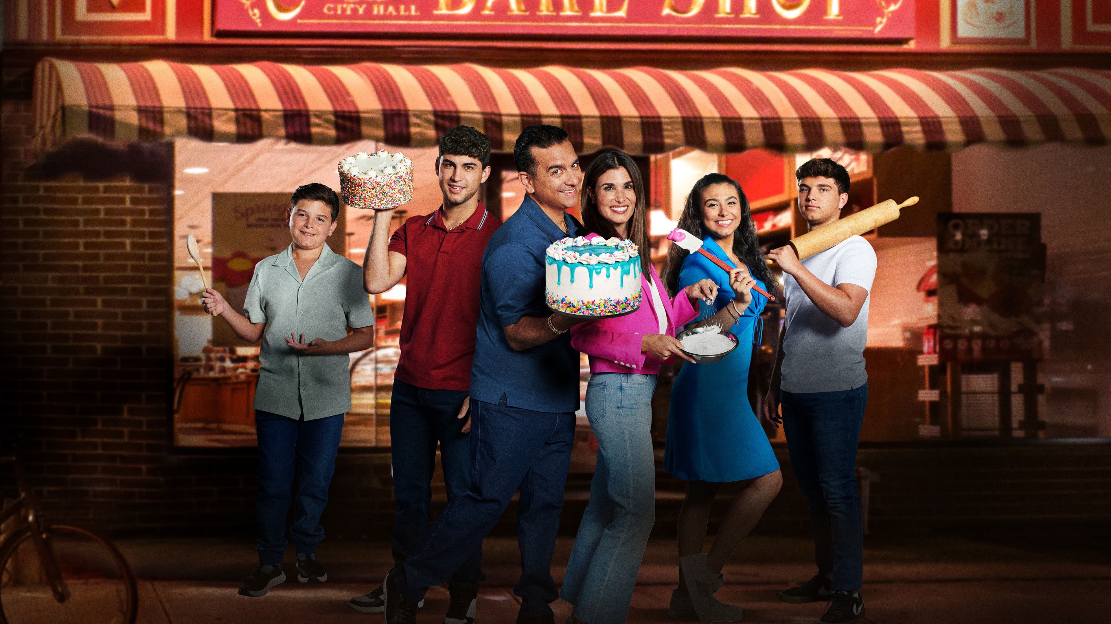 Backdrop for Buddy Valastro's Cake Dynasty