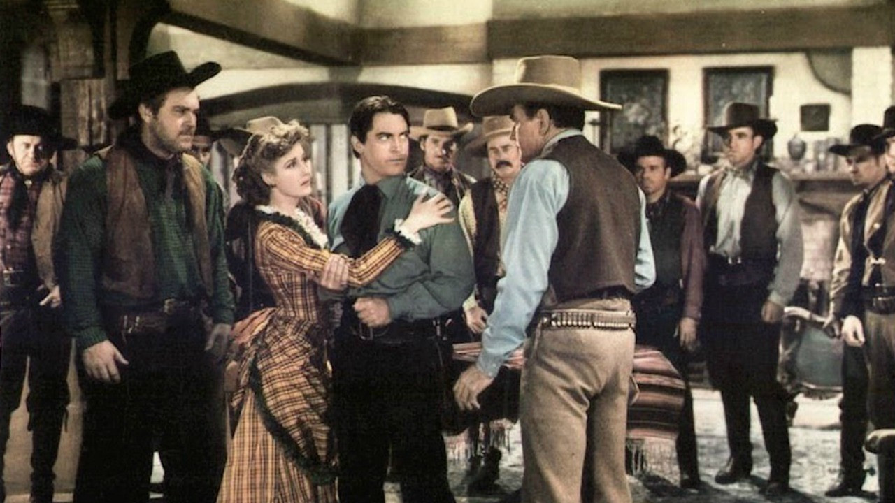 Backdrop for Wagons Westward