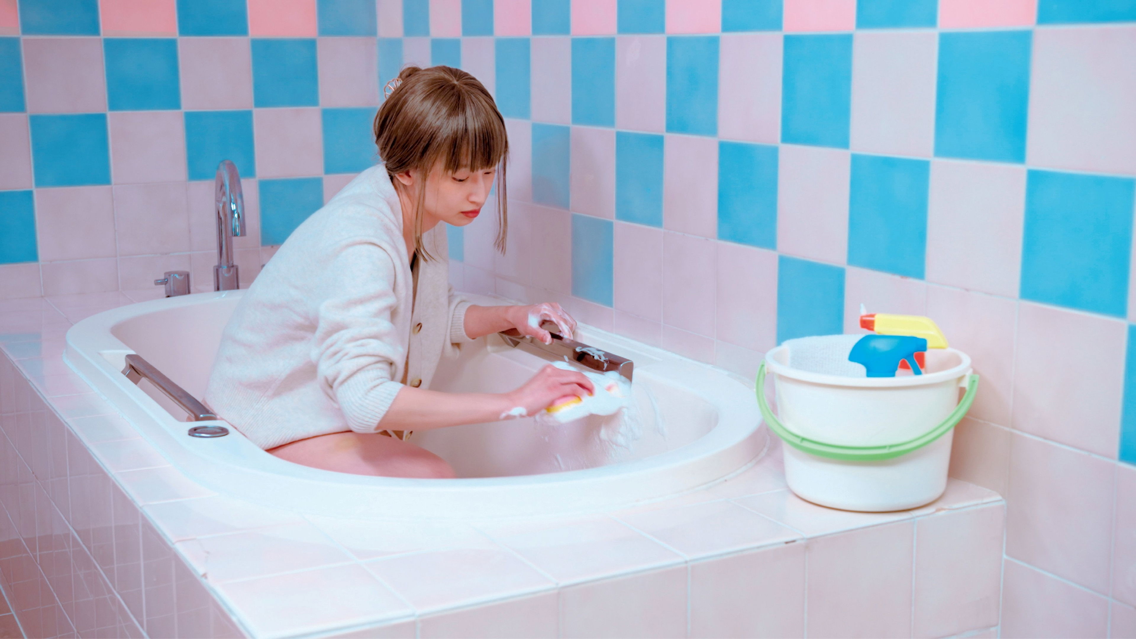 Backdrop for Wash Away