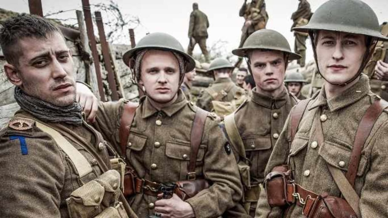 Backdrop for Our World War