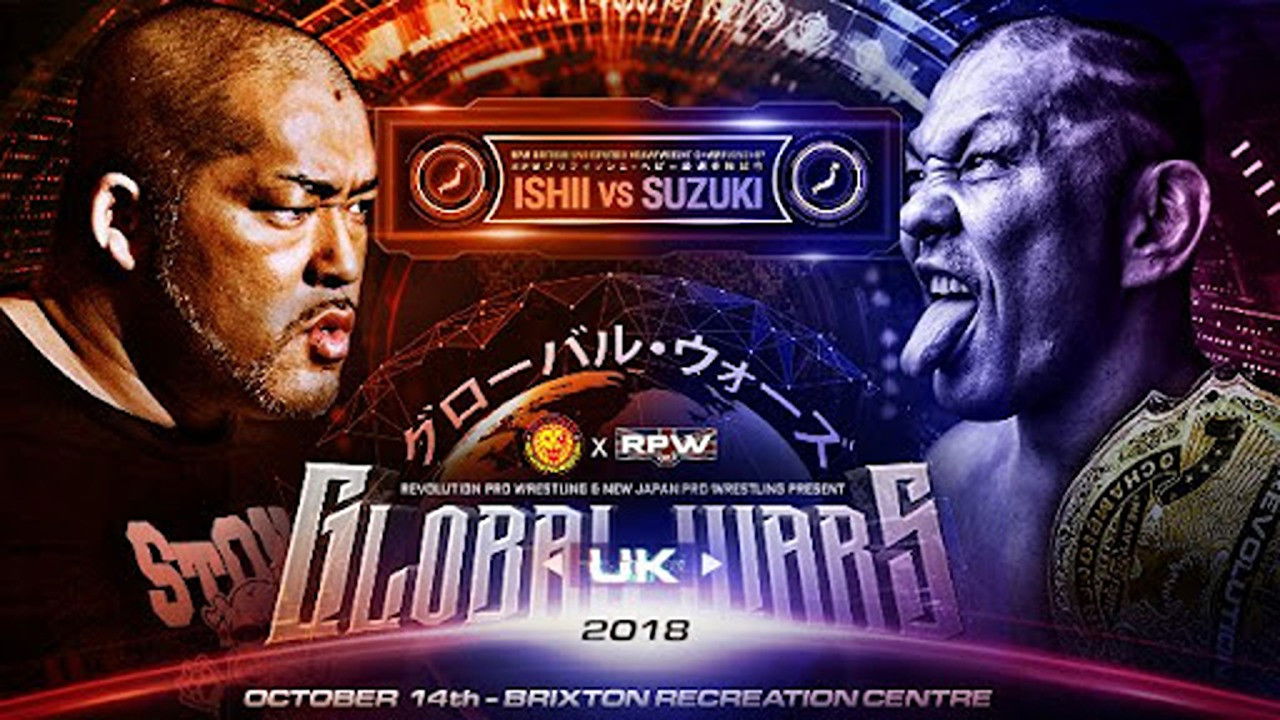 Backdrop for RevPro & NJPW: Global Wars 2018