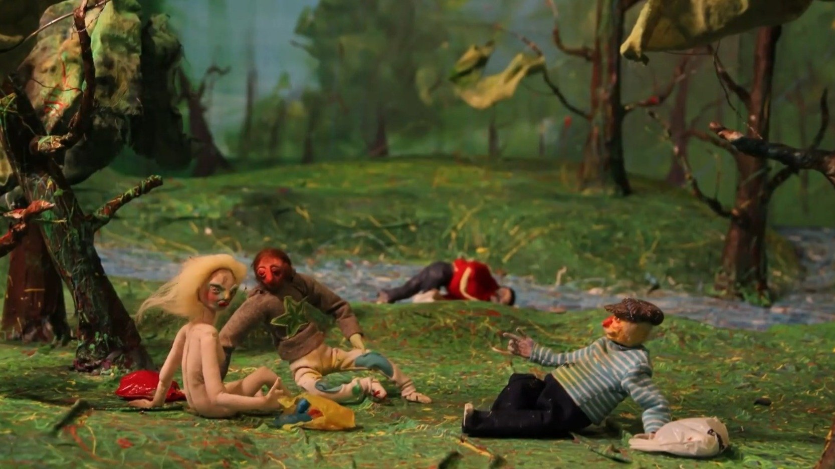 Backdrop for Breakfast on the Grass