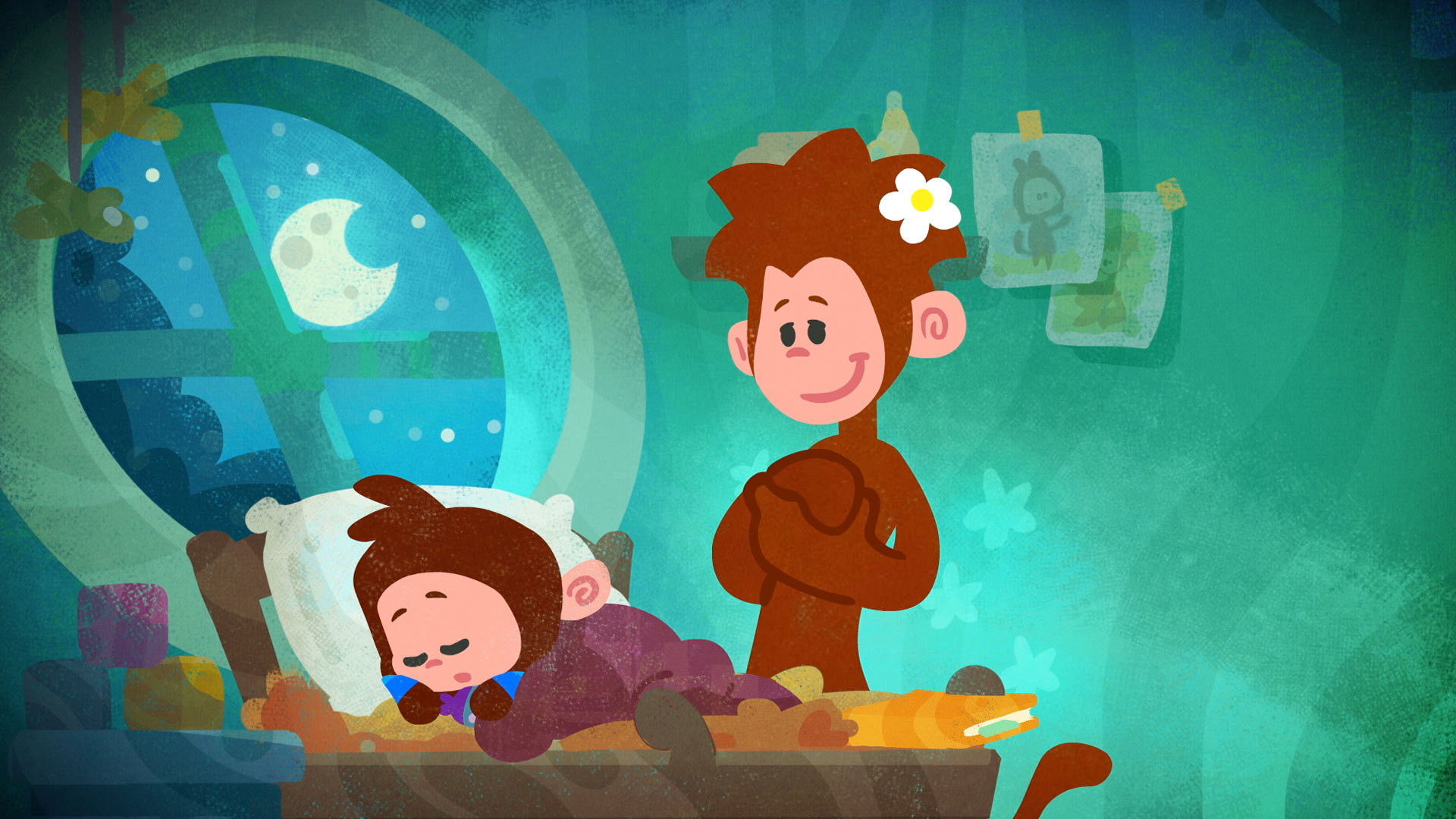 Backdrop for Tee and Mo Song Time