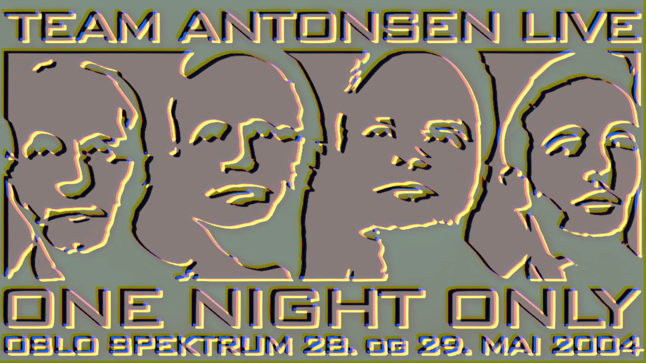 Backdrop for Team Antonsen Live: One Night Only