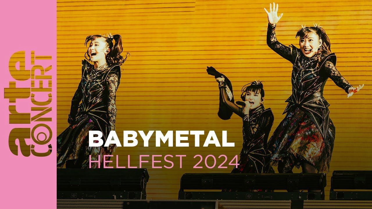 Backdrop for BABYMETAL - Hellfest 2024