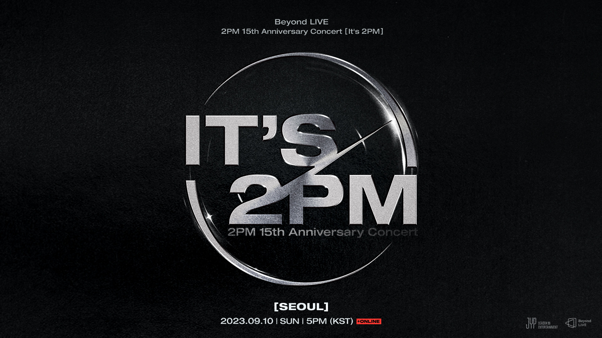 Backdrop for 2PM 15th Anniversary Concert "It's 2PM"