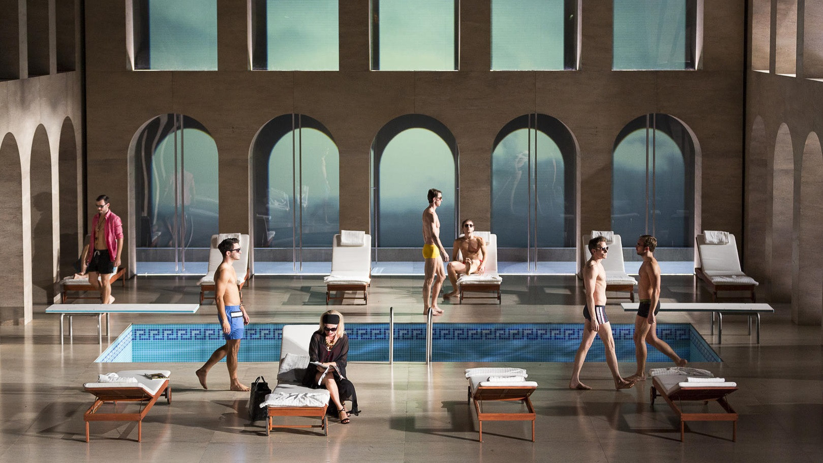 Backdrop for Handel: Agrippina