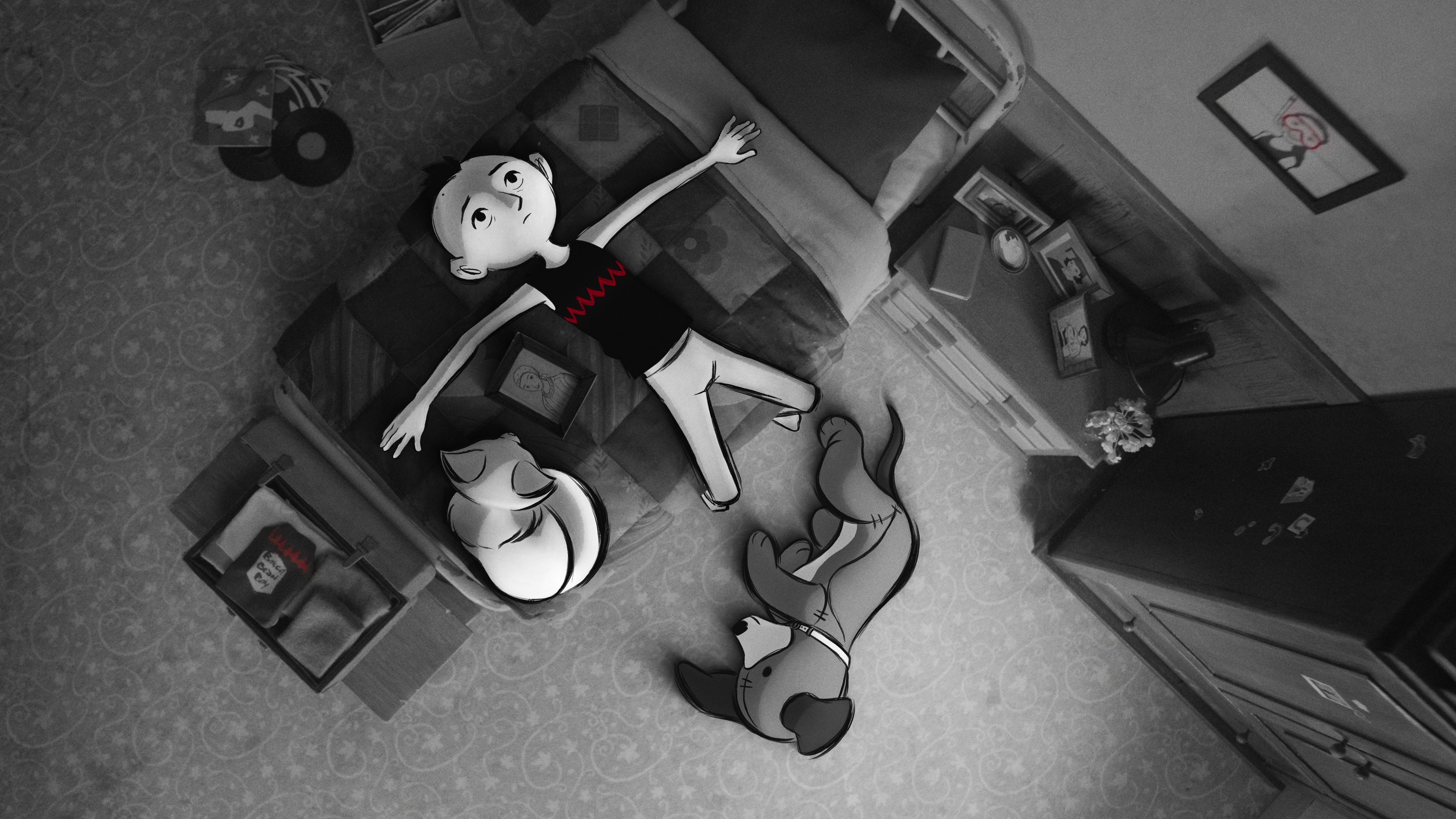 Backdrop for Peter & the Wolf