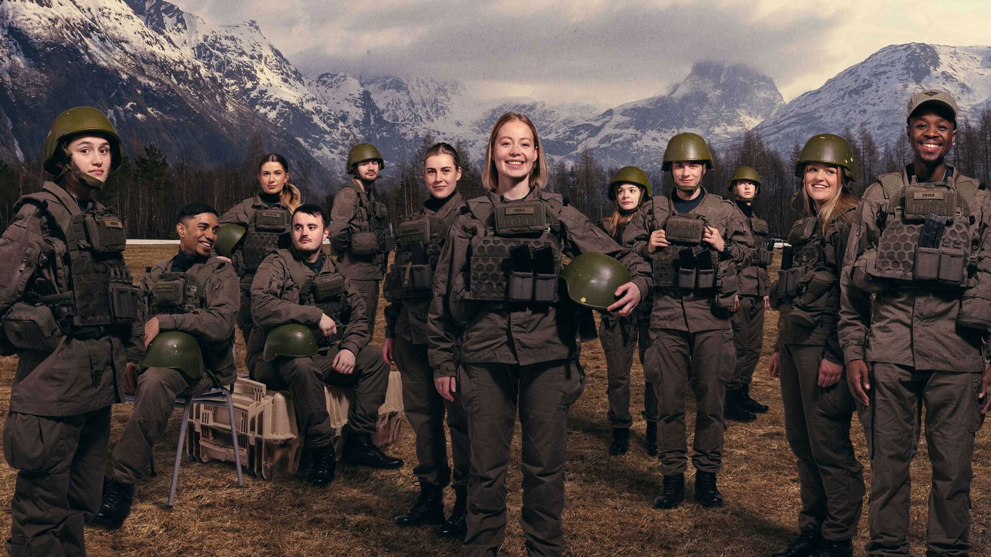 Backdrop for Kompani Lauritzen: Tropp