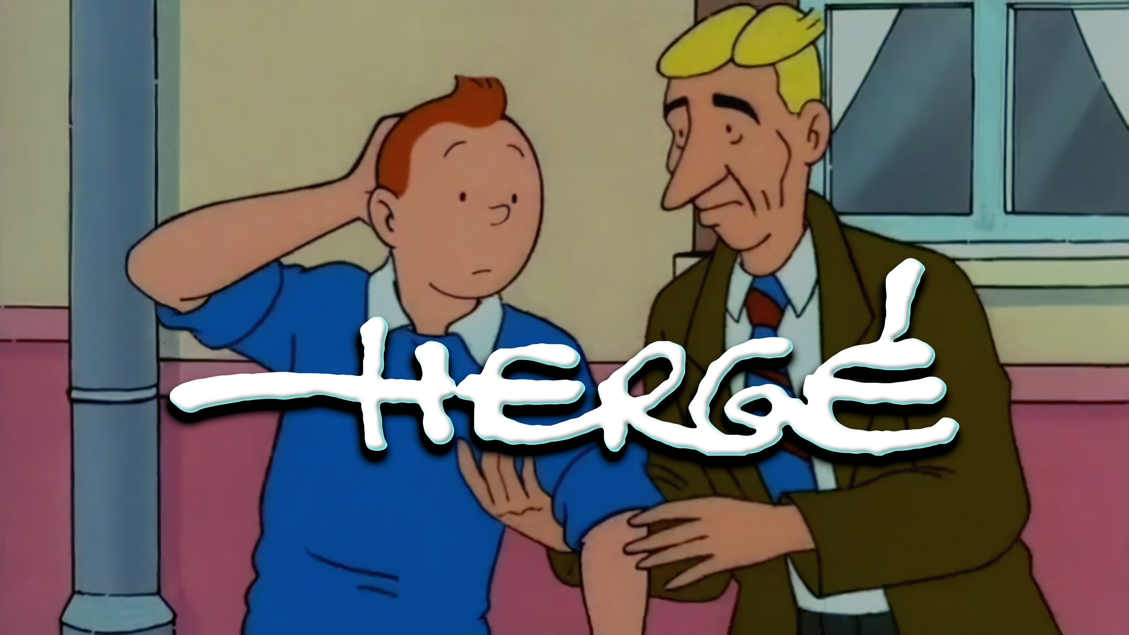 Backdrop for Discovering: Hergé