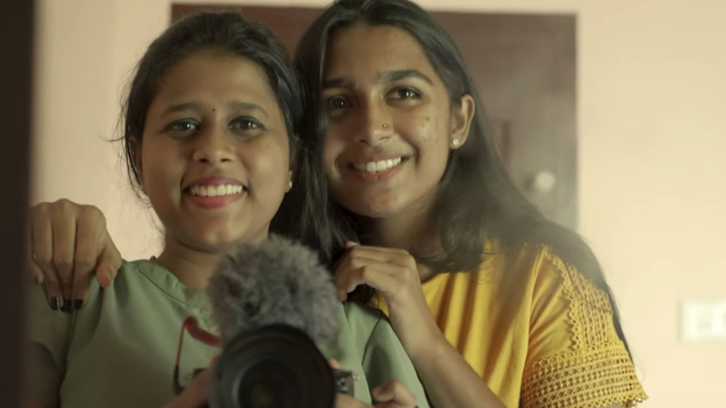 Backdrop for Woman With A Movie Camera