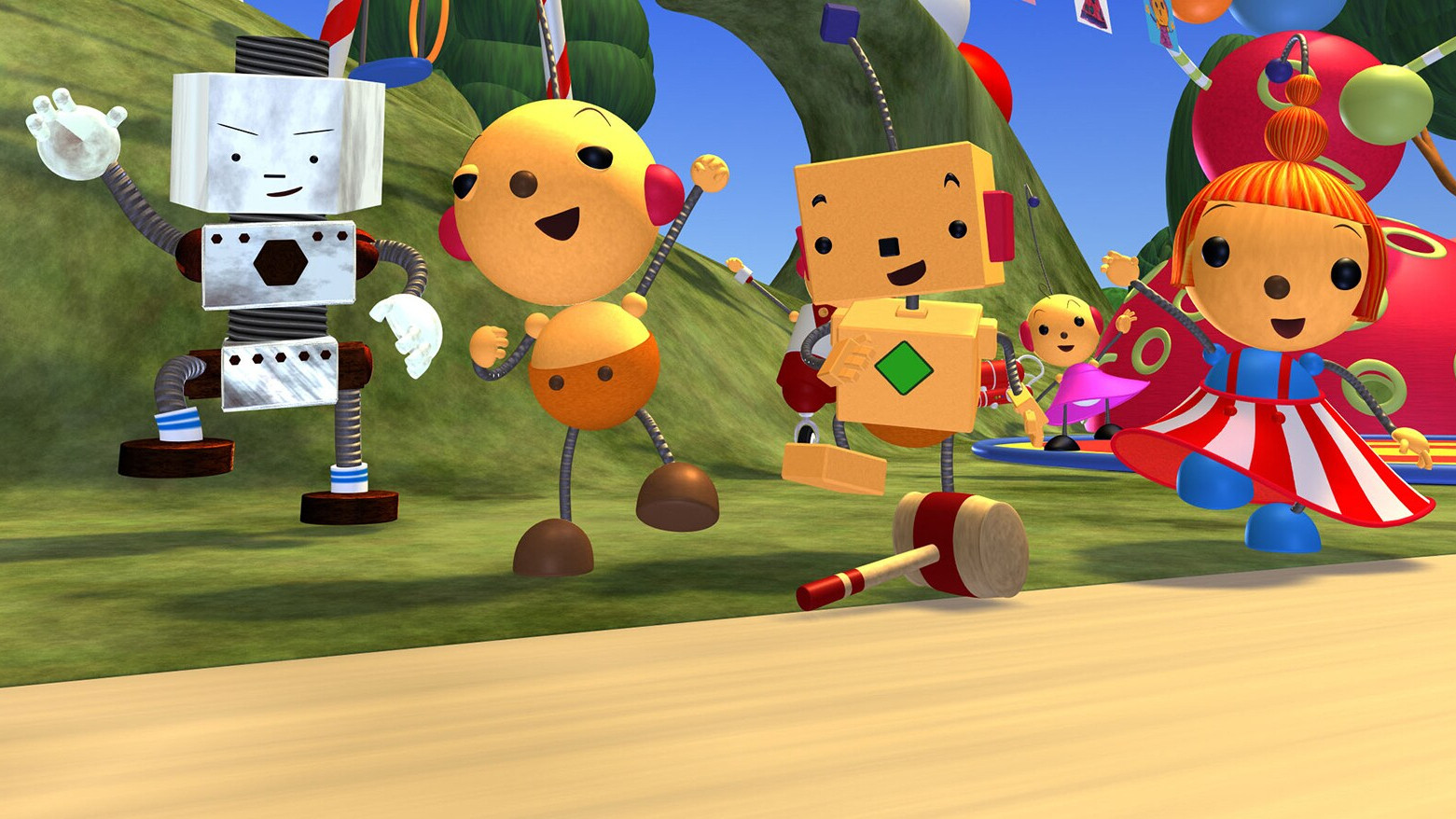 Backdrop for Rolie Polie Olie: The Great Defender of Fun
