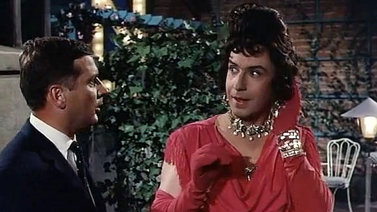 Backdrop for Charley's Aunt